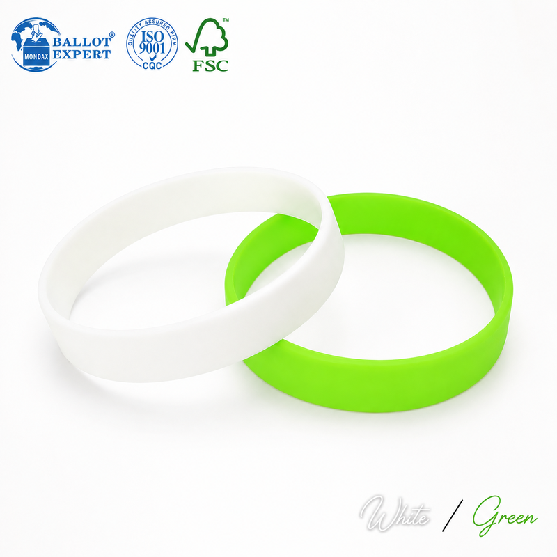 Solid Color Election Wristband 4